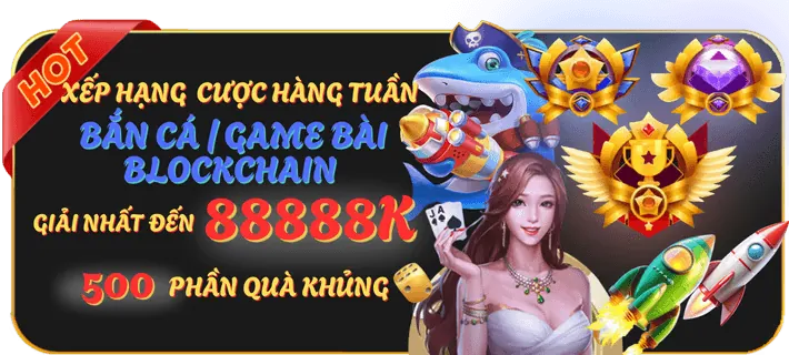 Bàn chơi Rồng Hổ với hai lá bài được chia